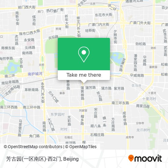 芳古园(一区南区)-西2门 map