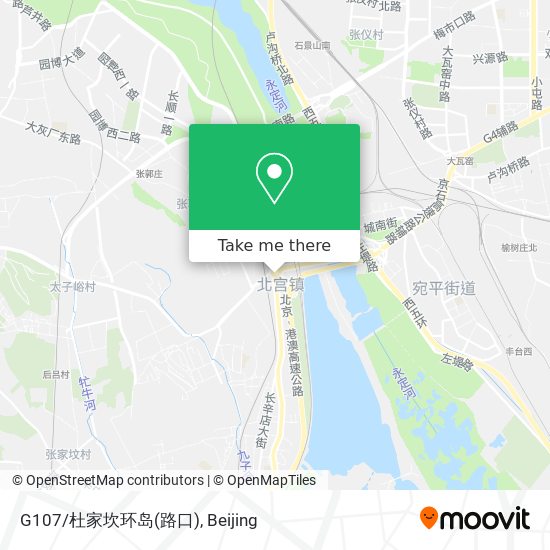G107/杜家坎环岛(路口) map
