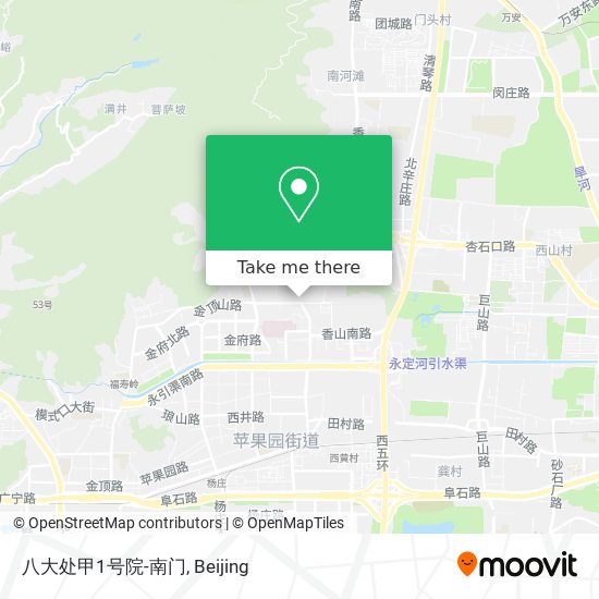 八大处甲1号院-南门 map
