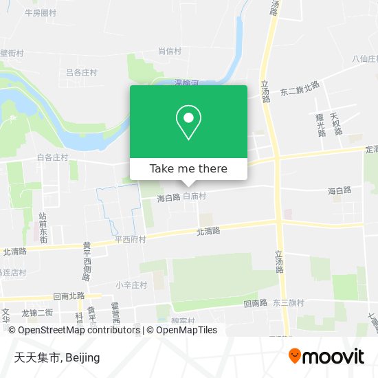 天天集市 map