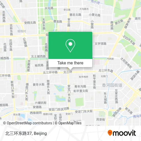 北三环东路37 map