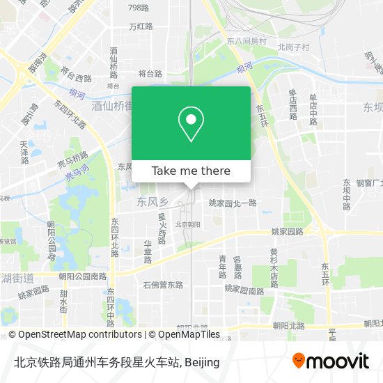北京铁路局通州车务段星火车站 map
