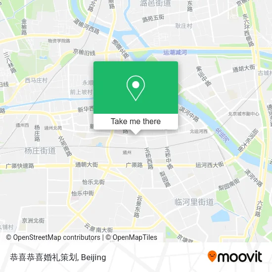 恭喜恭喜婚礼策划 map
