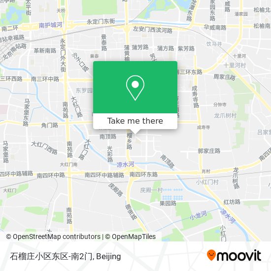 石榴庄小区东区-南2门 map