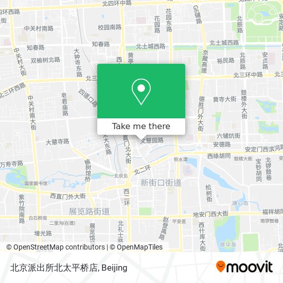 北京派出所北太平桥店 map