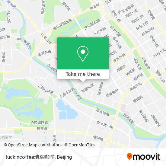 luckincoffee瑞幸咖啡 map