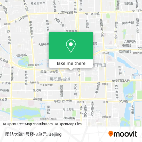 团结大院1号楼-3单元 map