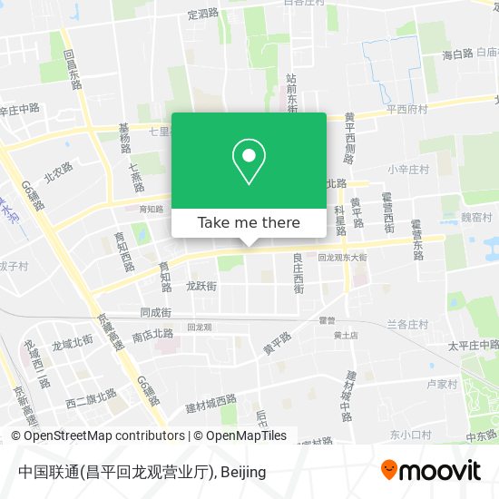 中国联通(昌平回龙观营业厅) map