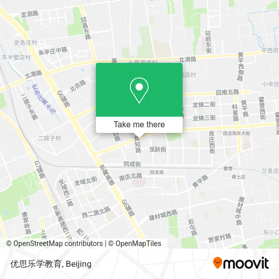 优思乐学教育 map