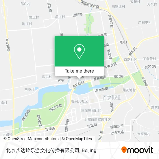 北京八达岭乐游文化传播有限公司 map