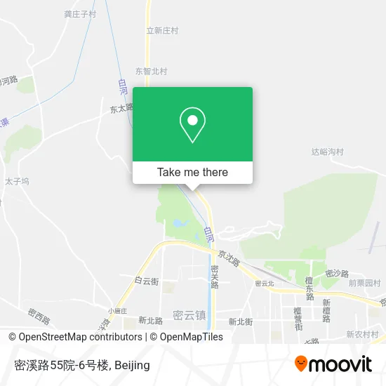 密溪路55院-6号楼 map