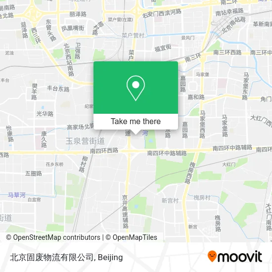 北京固废物流有限公司 map