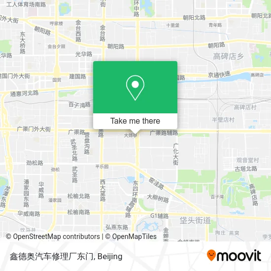 鑫德奥汽车修理厂东门 map