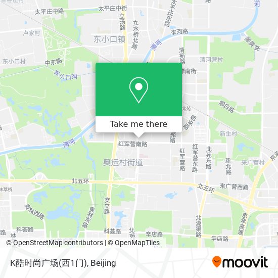 K酷时尚广场(西1门) map