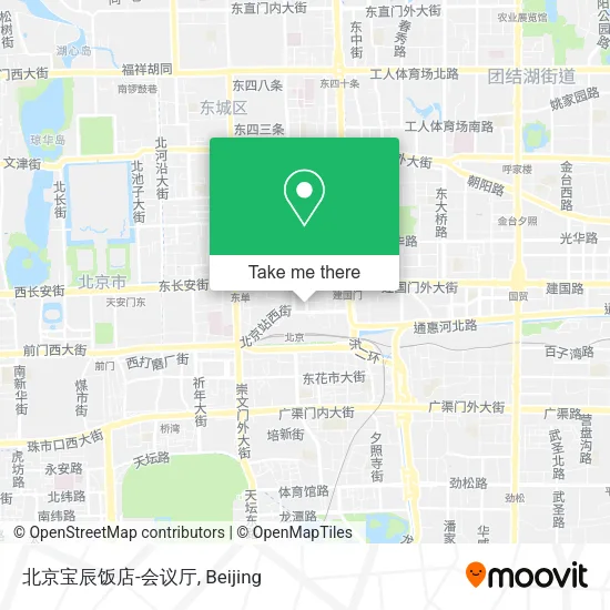 北京宝辰饭店-会议厅 map