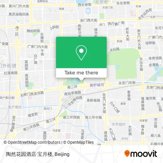 陶然花园酒店·宝月楼 map