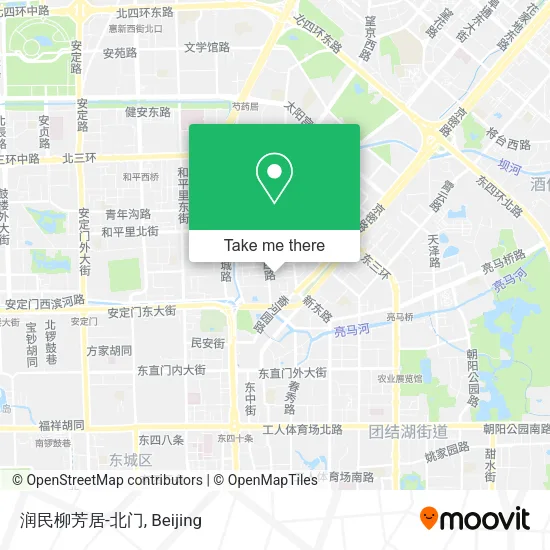 润民柳芳居-北门 map