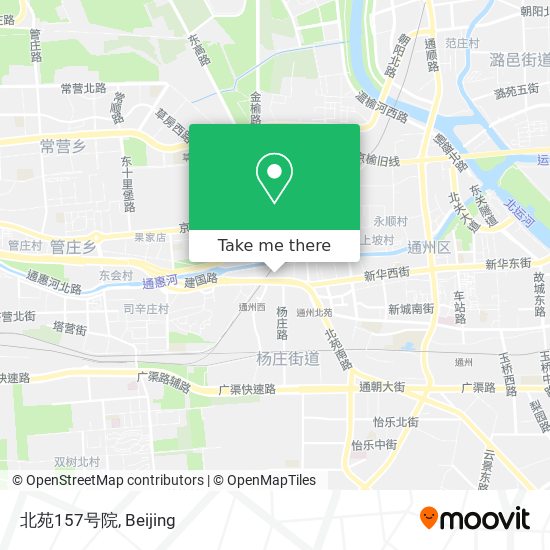 北苑157号院 map