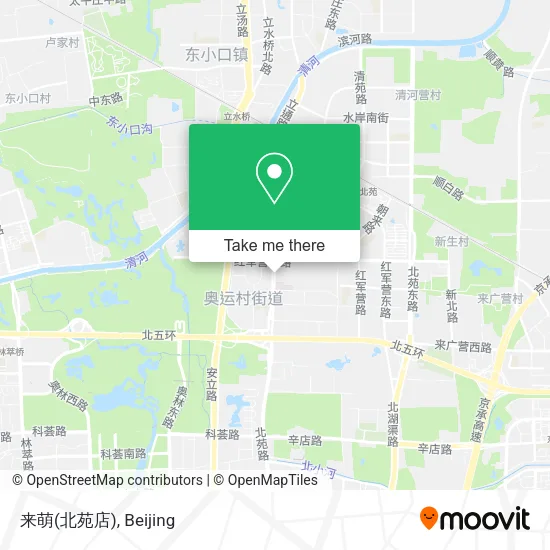 来萌(北苑店) map