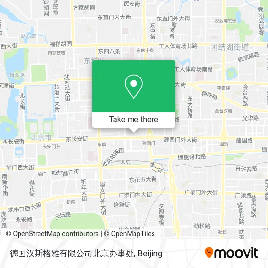 德国汉斯格雅有限公司北京办事处 map