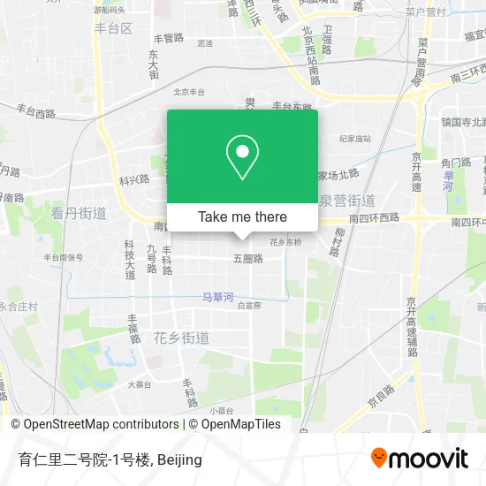 育仁里二号院-1号楼 map