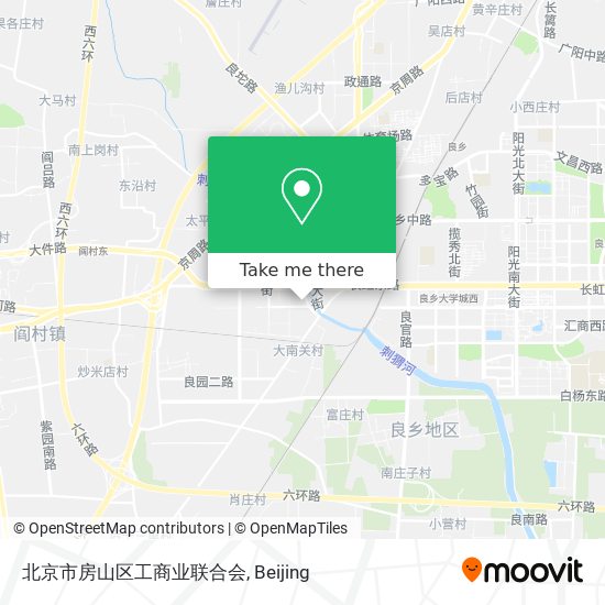 北京市房山区工商业联合会 map