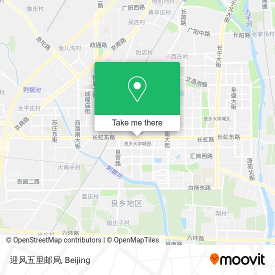 迎风五里邮局 map