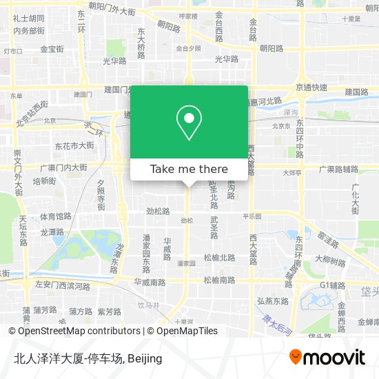 北人泽洋大厦-停车场 map