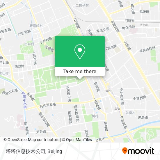 塔塔信息技术公司 map