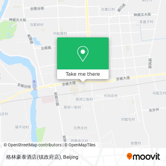 格林豪泰酒店(镇政府店) map