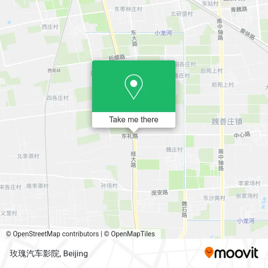 玫瑰汽车影院 map