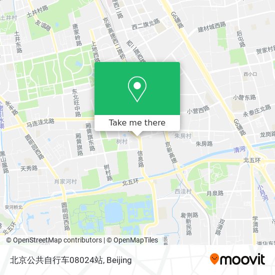 北京公共自行车08024站 map