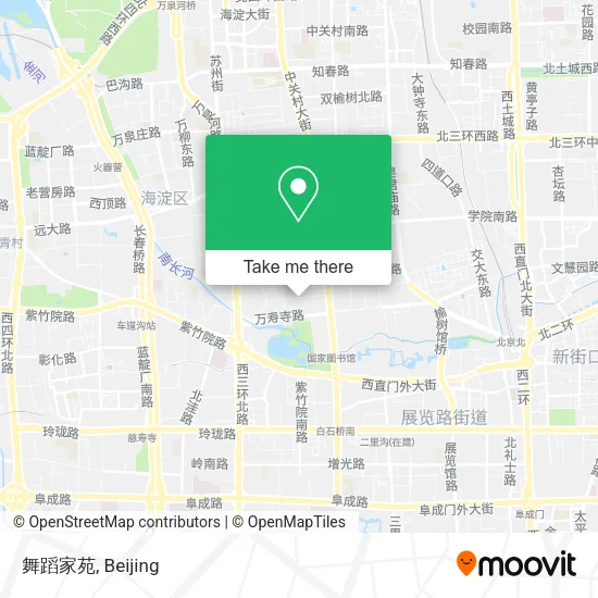 舞蹈家苑 map