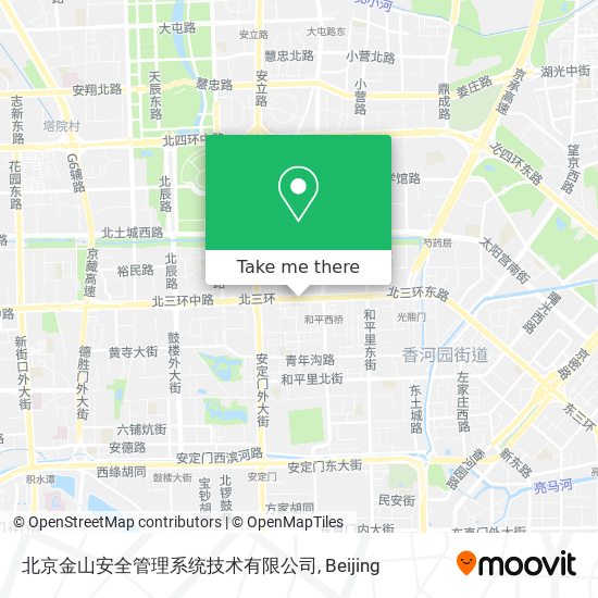 北京金山安全管理系统技术有限公司 map
