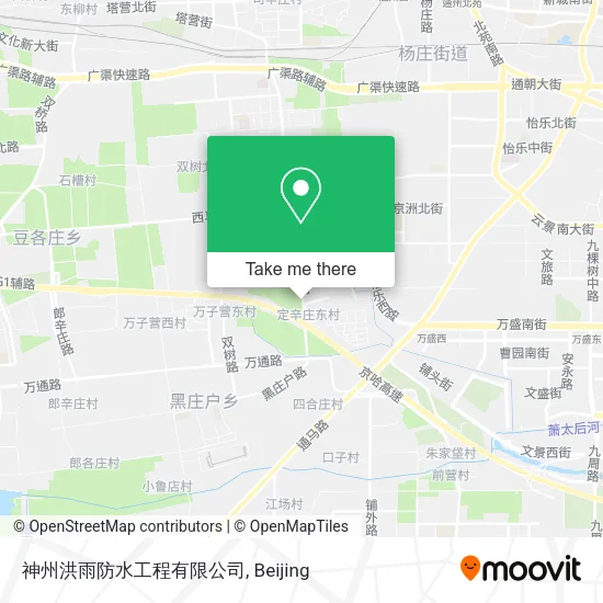 神州洪雨防水工程有限公司 map