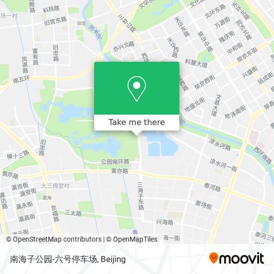 南海子公园-六号停车场 map