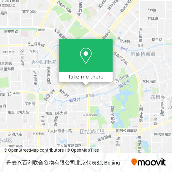 丹麦兴百利联合谷物有限公司北京代表处 map