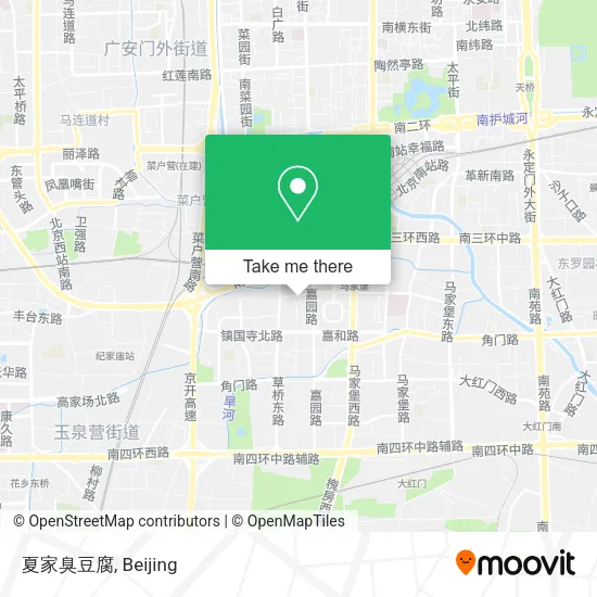 夏家臭豆腐 map