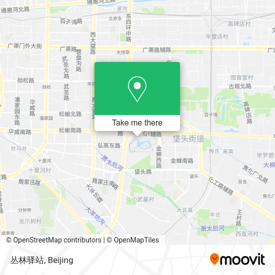 丛林驿站 map
