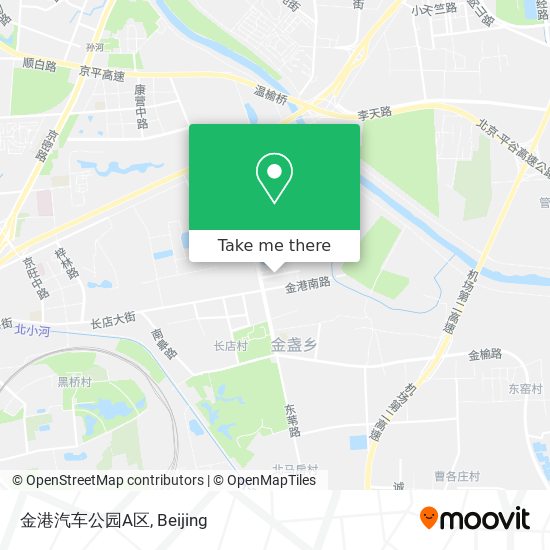 金港汽车公园A区 map