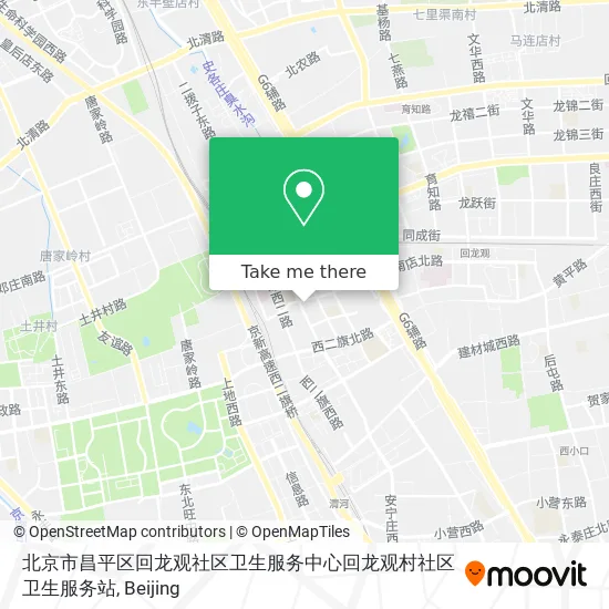 北京市昌平区回龙观社区卫生服务中心回龙观村社区卫生服务站 map