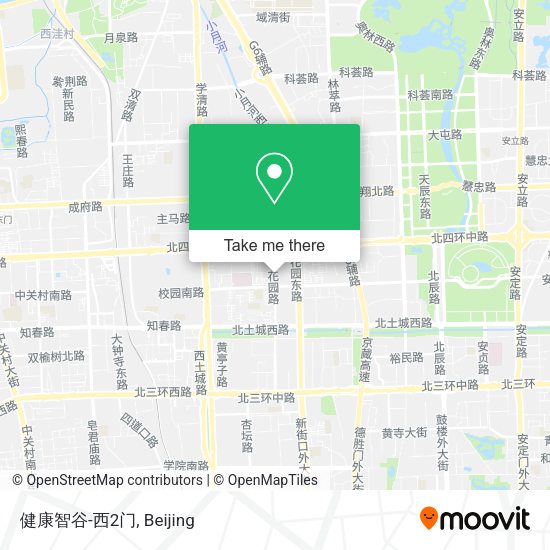 健康智谷-西2门 map
