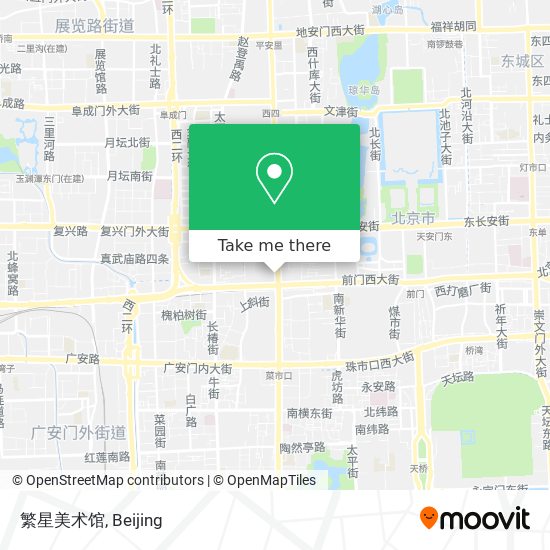 繁星美术馆 map