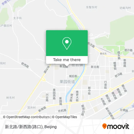 新北路/新西路(路口) map