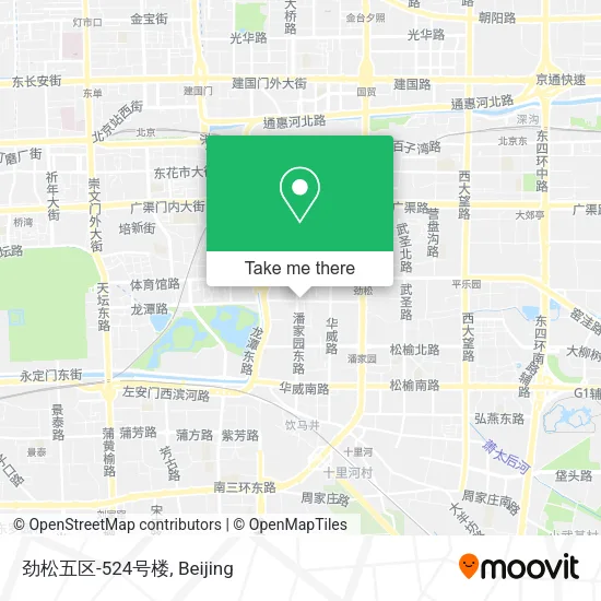 劲松五区-524号楼 map
