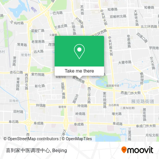 喜到家中医调理中心 map