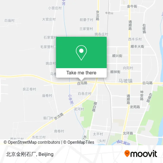 北京金刚石厂 map