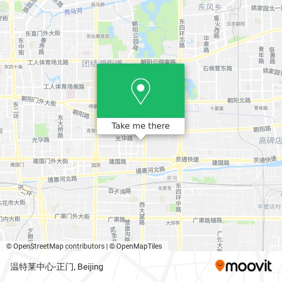 温特莱中心-正门 map