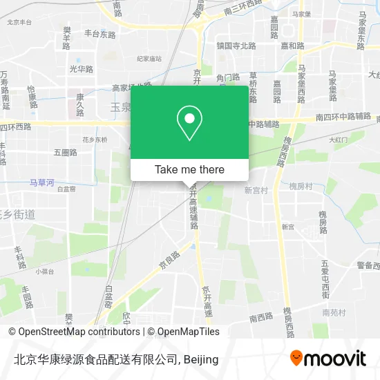 北京华康绿源食品配送有限公司 map