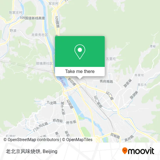 老北京风味烧饼 map